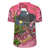 Penrith Panthers Christmas Custom Rugby Jersey - Let's Get Lit Chrisse Pressie Pink Rugby Jersey