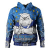 Canterbury-Bankstown Bulldogs Custom Hoodie - Custom With Aboriginal Inspired Style Of Dot Painting Patterns  Hoodie