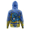 Parramatta Eels Custom Hoodie - Custom With Aboriginal Inspired Style Of Dot Painting Patterns  Hoodie