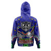 New Zealand Warriors Custom Hoodie - Custom With Aboriginal Inspired Style Of Dot Painting Patterns  Hoodie