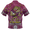 Queensland Cane Toads Custom Hawaiian Shirt - Custom With Aboriginal Inspired Style Of Dot Painting Patterns  Hawaiian Shirt