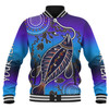 Australia Fishing Aboriginal Fishing Custom Baseball Jacket - Hooked On Fishing With Aboriginal Patterns Baseball Jacket