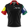 Australia Sport Darts Custom Polo Shirt - Dart Board And Australia Flag Patterns With Kangaroo Drinking Art Polo Shirt