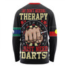 Australia Sport Darts Custom Long Sleeve T-shirt - Darts Sport Custom I Just Need Darts Long Sleeve T-shirt