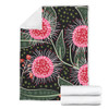 Australia Flowers Aboriginal Blanket - Aboriginal Style Australian Hakea Flower Blanket