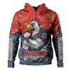 Sydney Roosters Custom Hoodie - Team With Dot And Star Patterns For Tough Fan Hoodie