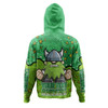 Canberra Raiders Custom Hoodie - Team With Dot And Star Patterns For Tough Fan Hoodie