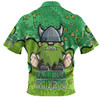 Canberra Raiders Custom Polo Shirt - Team With Dot And Star Patterns For Tough Fan Polo Shirt