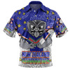 New Zealand Warriors Custom Polo Shirt - Team With Dot And Star Patterns For Tough Fan Polo Shirt