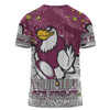 Manly Warringah Sea Eagles T-shirt - Team With Dot And Star Patterns For Tough Fan T-shirt
