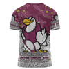 Manly Warringah Sea Eagles T-shirt - Team With Dot And Star Patterns For Tough Fan T-shirt