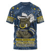 North Queensland Cowboys Custom T-shirt - Team With Dot And Star Patterns For Tough Fan T-shirt