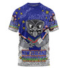 New Zealand Warriors Custom T-shirt - Team With Dot And Star Patterns For Tough Fan T-shirt