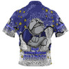 Canterbury-Bankstown Bulldogs Custom Hawaiian Shirt - Team With Dot And Star Patterns For Tough Fan Hawaiian Shirt