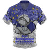 Canterbury-Bankstown Bulldogs Custom Hawaiian Shirt - Team With Dot And Star Patterns For Tough Fan Hawaiian Shirt