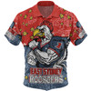 Sydney Roosters Custom Hawaiian Shirt - Team With Dot And Star Patterns For Tough Fan Hawaiian Shirt