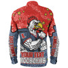 Sydney Roosters Custom Long Sleeve Shirt - Team With Dot And Star Patterns For Tough Fan Long Sleeve Shirt