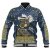 North Queensland Cowboys Custom Baseball Jacket - Team With Dot And Star Patterns For Tough Fan Baseball Jacket