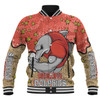 Redcliffe Dolphins Custom Baseball Jacket - Team With Dot And Star Patterns For Tough Fan Baseball Jacket