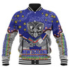 New Zealand Warriors Custom Baseball Jacket - Team With Dot And Star Patterns For Tough Fan Baseball Jacket