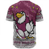 Manly Warringah Sea Eagles Baseball Shirt - Team With Dot And Star Patterns For Tough Fan Baseball Shirt