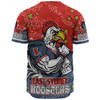 Sydney Roosters Custom Baseball Shirt - Team With Dot And Star Patterns For Tough Fan Baseball Shirt
