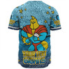 Gold Coast Titans Custom Baseball Shirt - Team With Dot And Star Patterns For Tough Fan Baseball Shirt