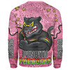 Penrith Panthers Custom Sweatshirt - Team With Dot And Star Patterns For Tough Fan Sweatshirt