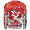 St. George Illawarra Dragons Custom Sweatshirt - Team With Dot And Star Patterns For Tough Fan Sweatshirt