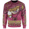 Queensland Cane Toads Custom Sweatshirt - Team With Dot And Star Patterns For Tough Fan Sweatshirt