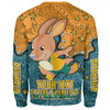 Australia Wallabies Custom Sweatshirt - Team With Dot And Star Patterns For Tough Fan Sweatshirt