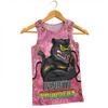 Penrith Panthers Custom Men Singlet - Team With Dot And Star Patterns For Tough Fan Men Singlet
