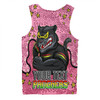 Penrith Panthers Custom Men Singlet - Team With Dot And Star Patterns For Tough Fan Men Singlet