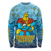 Gold Coast Titans Custom Long Sleeve T-shirt - Team With Dot And Star Patterns For Tough Fan Long Sleeve T-shirt