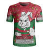South Sydney Rabbitohs Rugby Jersey - Team With Dot And Star Patterns For Tough Fan Rugby Jersey