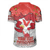 St. George Illawarra Dragons Custom Rugby Jersey - Team With Dot And Star Patterns For Tough Fan Rugby Jersey