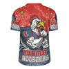 Sydney Roosters Custom Rugby Jersey - Team With Dot And Star Patterns For Tough Fan Rugby Jersey