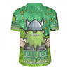 Canberra Raiders Custom Rugby Jersey - Team With Dot And Star Patterns For Tough Fan Rugby Jersey