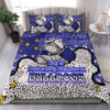 Canterbury-Bankstown Bulldogs Custom Bedding Set - Team With Dot And Star Patterns For Tough Fan Bedding Set