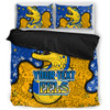 Parramatta Eels Custom Bedding Set - Team With Dot And Star Patterns For Tough Fan Bedding Set