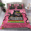 Penrith Panthers Custom Bedding Set - Team With Dot And Star Patterns For Tough Fan Bedding Set