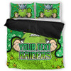 Canberra Raiders Custom Bedding Set - Team With Dot And Star Patterns For Tough Fan Bedding Set