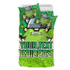 Canberra Raiders Custom Bedding Set - Team With Dot And Star Patterns For Tough Fan Bedding Set