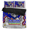 New Zealand Warriors Custom Bedding Set - Team With Dot And Star Patterns For Tough Fan Bedding Set