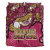 Queensland Cane Toads Custom Bedding Set - Team With Dot And Star Patterns For Tough Fan Bedding Set