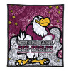 Manly Warringah Sea Eagles Quilt - Team With Dot And Star Patterns For Tough Fan Quilt