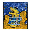 Parramatta Eels Custom Quilt - Team With Dot And Star Patterns For Tough Fan Quilt