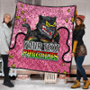 Penrith Panthers Custom Quilt - Team With Dot And Star Patterns For Tough Fan Quilt