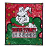 South Sydney Rabbitohs Quilt - Team With Dot And Star Patterns For Tough Fan Quilt