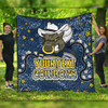 North Queensland Cowboys Custom Quilt - Team With Dot And Star Patterns For Tough Fan Quilt